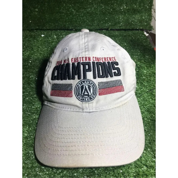 Mens MLS Atlanta United FC hat 2018 Eastern Conference Chanpions adjustable - Picture 1 of 4
